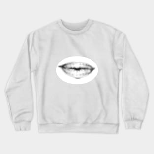 Sketched mouth Crewneck Sweatshirt